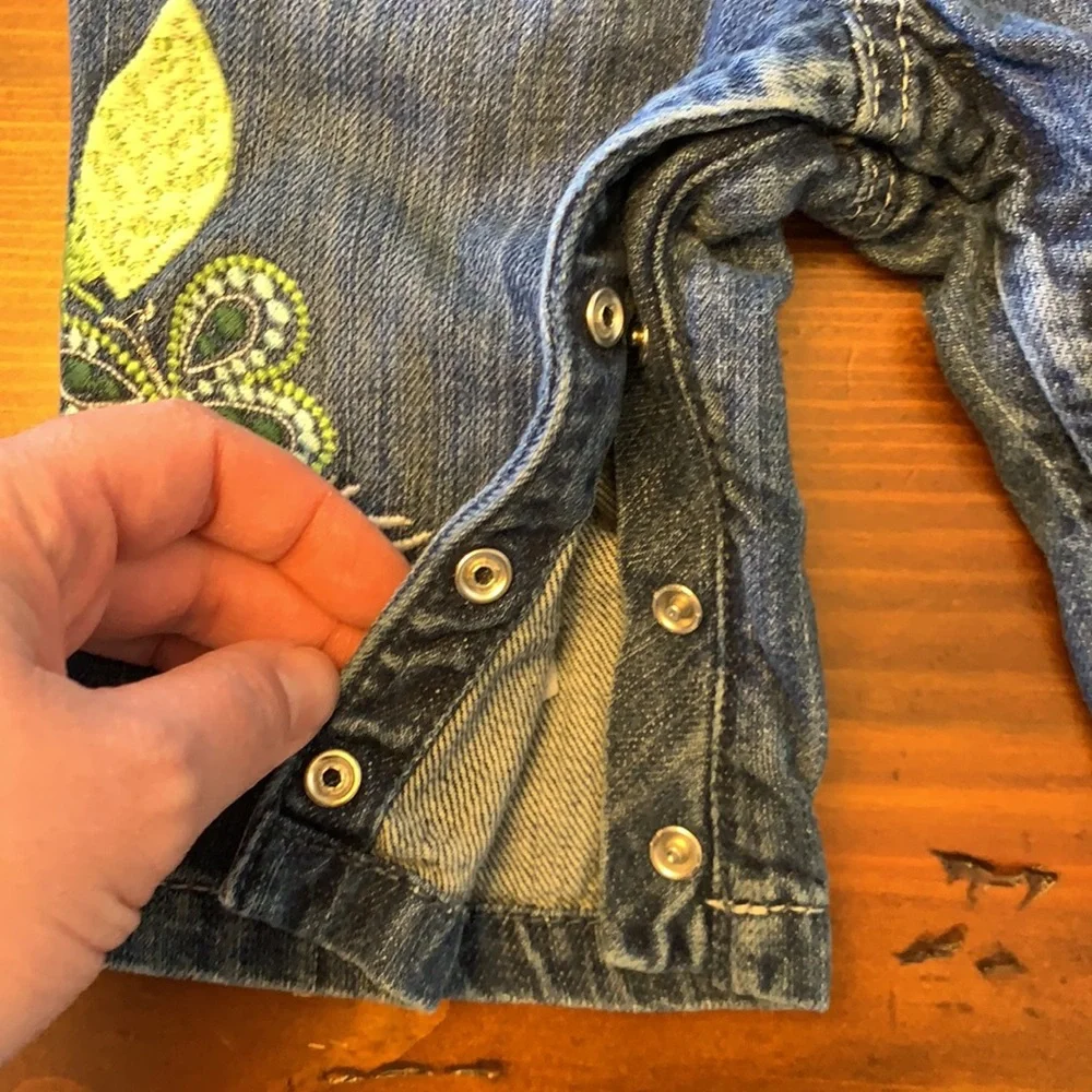 Gap - 3-6 month baby denim,‎ embroidered